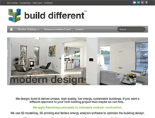 Tablet Screenshot of builddifferent.co.uk